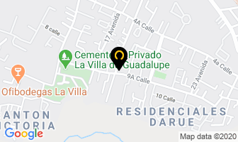 Mapa de Closets Works en Ciudad de Guatemala