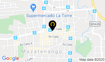 Mapa de Club Social Mazateco en Mazatenango
