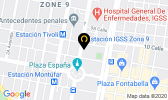 Mapa de Cocinas De Guatemala S.a. en Ciudad de Guatemala