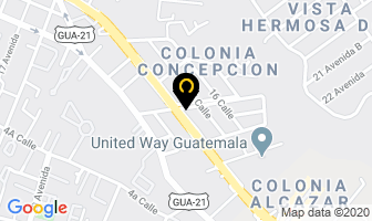 Mapa de Cocinas Martin en Ciudad de Guatemala