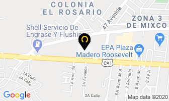 Mapa de Colegio Comercial Guatemalteco en Mixco