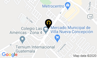 Mapa de Colegio El Paraiso en Ciudad de Guatemala