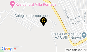 Mapa de Colegio Internaciones en Villa Nueva