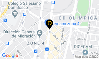 Mapa de Colegio Iptce en Ciudad de Guatemala