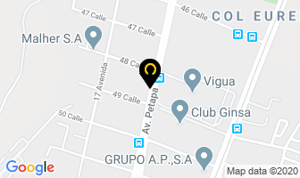 Mapa de Colegio Marco Polo en Ciudad de Guatemala