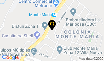 Mapa de Colegio Metro Kids en Mixco