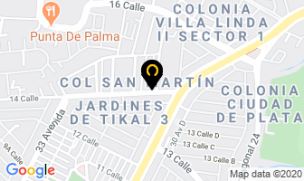Mapa de Colegio Rotterdam en Ciudad de Guatemala