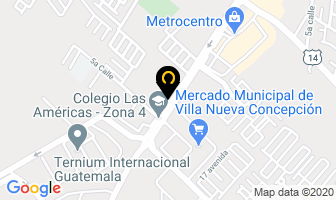 Mapa de Colegio Villa Sur. en Ciudad de Guatemala