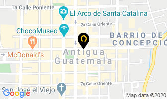 Mapa de Colibri S.a. en Antigua Guatemala