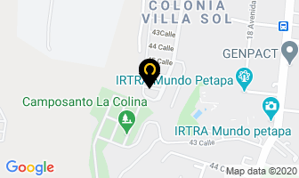 Mapa de Colinssa en Ciudad de Guatemala