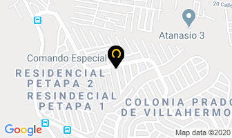 Mapa de Comando Especial en Ciudad de Guatemala