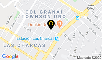Mapa de Comayma en Ciudad de Guatemala