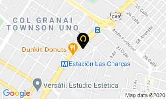 Mapa de Comeca en Ciudad de Guatemala