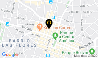 Mapa de Comercial Canaan en Quetzaltenango