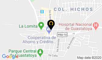 Mapa de Comercial Cindy en Guastatoya
