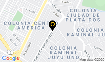 Mapa de Comercial Diversa Guatemalteca en Ciudad de Guatemala