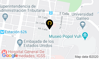 Mapa de Comercial E Industrial Castillo en Ciudad de Guatemala