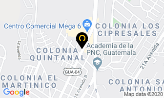 Mapa de Comercial San Francisco en Ciudad de Guatemala