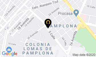 Mapa de Comercializadora P & V en Ciudad de Guatemala