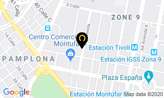 Mapa de Comision Presidencial Coordinadora De La Politica Del Ejecutivo En Materia De De en Ciudad de Guatemala