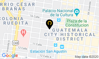 Mapa de Comite Prociegos Y Sordos De Guatemala en Ciudad de Guatemala
