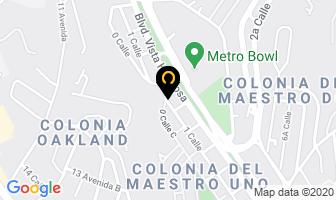 Mapa de Compasa en Ciudad de Guatemala