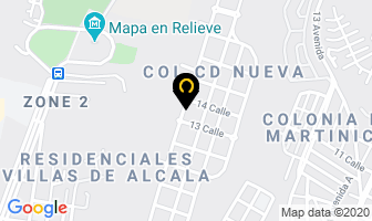 Mapa de Computacion Y Servicios en Ciudad de Guatemala