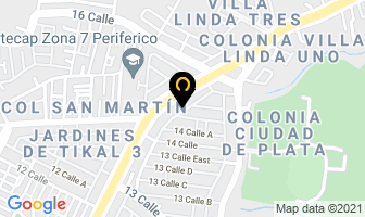 Mapa de Computadoras Del Pacifico en Ciudad de Guatemala