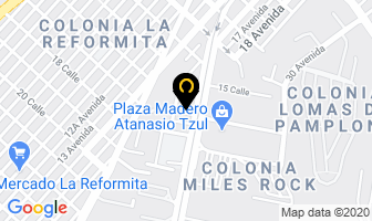 Mapa de Concreto, Equipo Y Construccion, S.a. en Ciudad de Guatemala