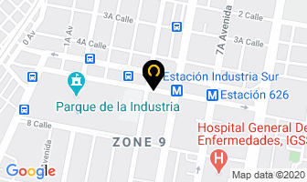Mapa de Conexa en Ciudad de Guatemala