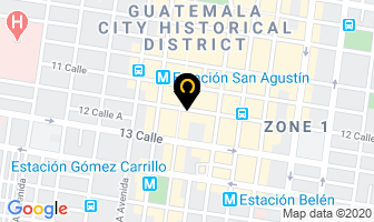Mapa de Conexiones Express en Ciudad de Guatemala