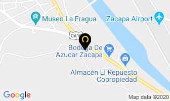 Mapa de Confecciones Jireh en Zacapa