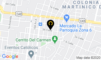 Mapa de Confecciones Nisi en Ciudad de Guatemala