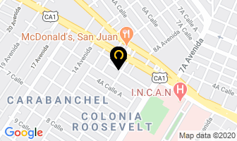 Mapa de Congelsa en Ciudad de Guatemala