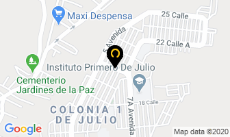 Mapa de Coning Constructora E Ingeniería en Ciudad de Guatemala