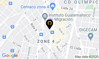Mapa de Conquistador Hotel & Conference Center en Ciudad de Guatemala