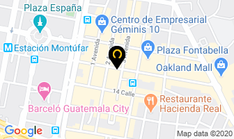 Mapa de Consisa Consultores en Ciudad de Guatemala