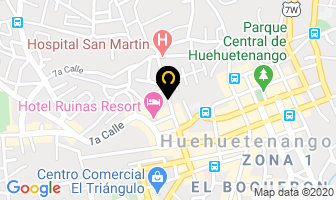 Mapa de Construccion Profesional en Huehuetenango