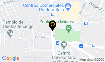 Mapa de Construcciones Brio Plus en Quetzaltenango