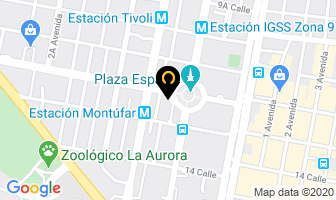 Mapa de Construcciones Modulares en Ciudad de Guatemala