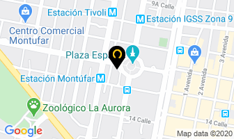 Mapa de Construcciones Modulares Ltda. en Ciudad de Guatemala