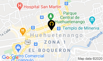 Mapa de Constructora Plasa en Huehuetenango