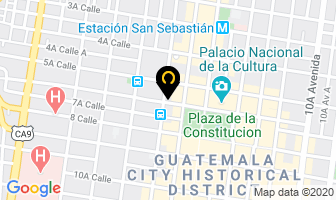 Mapa de Contacto Humano en Ciudad de Guatemala