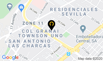Mapa de Contactodo en Ciudad de Guatemala