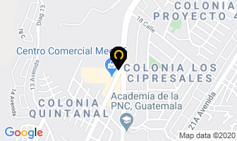 Mapa de Contesa en Ciudad de Guatemala