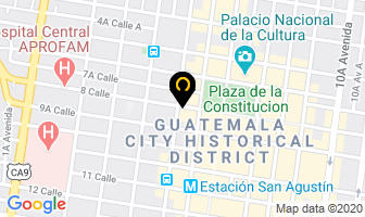 Mapa de Copycentro en Ciudad de Guatemala