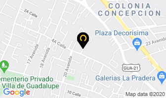Mapa de Corpasa en Ciudad de Guatemala