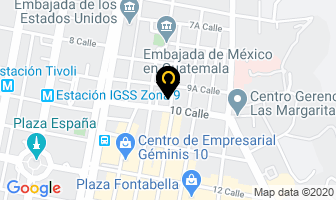 Mapa de Corpobelo en Ciudad de Guatemala