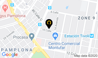 Mapa de Corporación Tecnidiesel en Antigua Guatemala