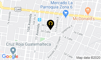 Mapa de Corti-acero en Ciudad de Guatemala